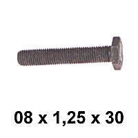 PARAFUSO 08 X 1,25 X 30 DIN933